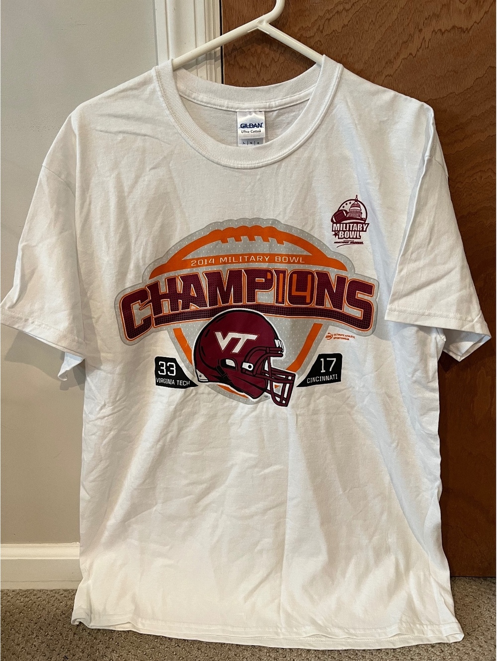 2014 Military Bowl Champions T-Shirt